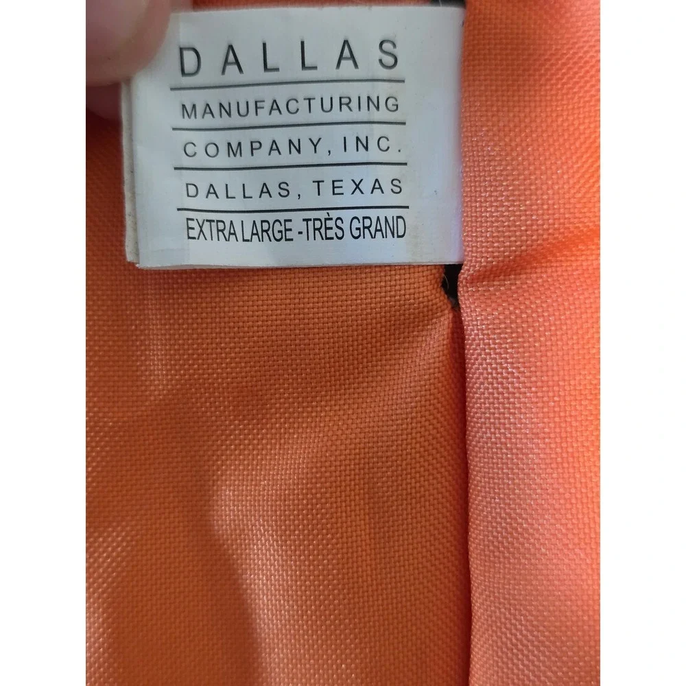 Realtree Edge Dog Coat Blaze Orange Camo Fleece Lined Vest XL Hunting Pet Gear